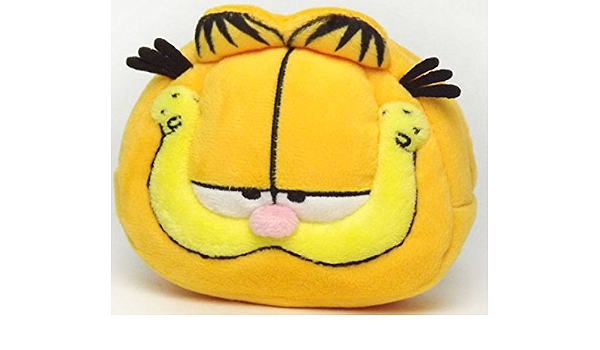 Amazon ガーフィールド フェイスポーチ ガーフィールド 半目 アニメ 萌えグッズ 通販