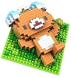 Little Treasures Loz diamond blocks brown bear tanning rilakkuma - I-block fun compatible to Nanoblo