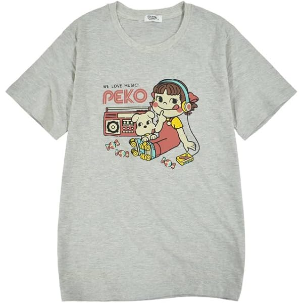 Amazon | [Plastica] ペコちゃん Tシャツ tシャツ メンズ レディース