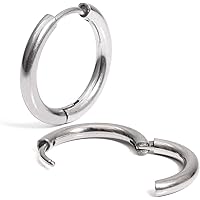 Amazon.co.jp: 「silverKYASYA」シルバー925素材 クロスプレーンフープ