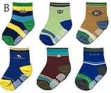 Commencer(コマンス) 6Ｐソックスパック クルーソックスタイプ 靴下 (15-17ｃｍ) (B)