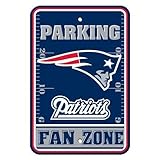 Fremont DieスポーツファンNFL Team New England Patriotsプラスチック駐車場サイン – ファンゾーン