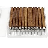 Anself 3pcs/8pcs/12pcs 彫刻刀 ツール 手作り 木製カットナイフキット 木版DIYツール 木工彫刻刀 木彫り アートナイフ