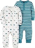 カーターズ Carter's カバーオール 長袖 2点セット 2-Pack Babysoft Coveralls 3M (55-61cm)