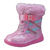 スノーブーツ 子供用 瞬足レモンパイ レインブーツ 女の子 長靴 雨靴 防寒ブーツ キッズ・靴（ピンク17cm）