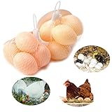 qupida 5pcs人工卵ネスト、プラスチックFake Chicken/Duck/Goose...