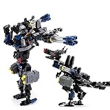 幼児教育玩具Gudi Building Bricks Transforms into恐竜またはロボットSmall Figures for Kids ABSセット( 299pcs )