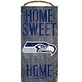 Seattle Seahawksホームスイートホーム木製サイン12 " x6 "