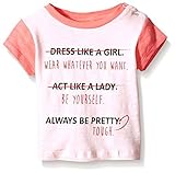Rosie Pope Little Girls Be Yourself Tee Rose 12 Months [並行輸入品]
