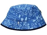 (ザノースフェイス) THE NORTH FACE キッズハット・帽子 Youth Sun Stash Hat Clear Lake Blue Critter Hike Print MD n/a [並