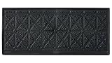 【2個セット】段差解消 段差スロープ カーステップ 段差10cm用 幅60cm用x2個セット 間口1.2ｍ分 (ブラック) CS-100BK