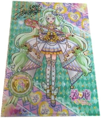 Amazon プリパラ 神アイドルグランプリシューズ ジュリィ クリアファイル アニメ 萌えグッズ 通販
