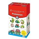 カワダ(Kawada) ナノブロック ミニナノ ポケットモンスター くさタイプ(BOX) NBMC_21S 1BOX = 6個入り、全6種類