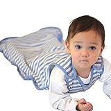 Woolino(ウーリノ) メリノウール＆オーガニックコットン スリーピングバッグ 2-４歳用 (ブルーベル)