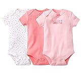 ベビー服　 半袖ロンパース　ボディスーツ　ベビー肌着　3枚組　男の子　女の子　綿100%　出産祝い