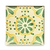 【B'stile】絵画のような壁タイル「メキシコタイル」M231-4（陶器質｜100mm角｜屋外壁/屋内壁用）1枚