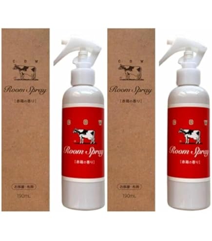 カウブランド　赤箱の香りのルームスプレー　3本セット Amazon.co.jp: 【ルームスプレー】カウブランド 赤箱の香り『ルーム