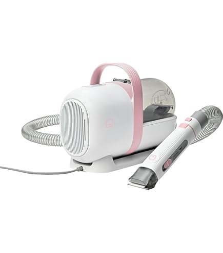 Amazon.co.jp: Petabooコードレスペットグルーミング掃除機【7in1