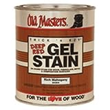 Old Masters 158794 84316 Hpt Deep Red Gel Stain, Rich Mahogany [並行輸入品]