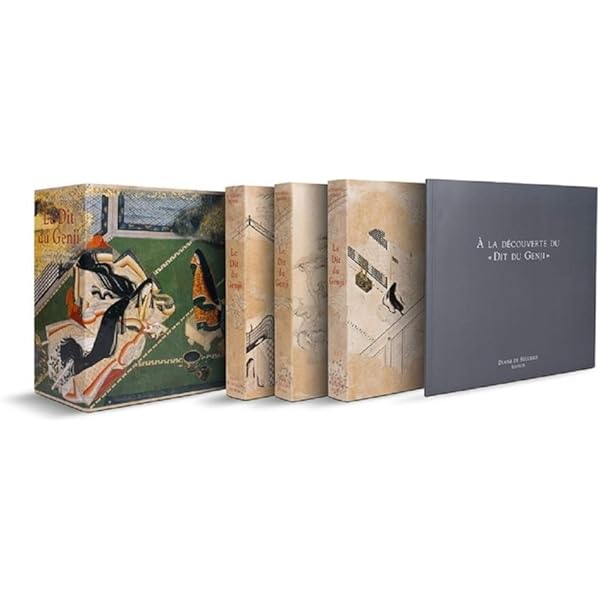 仏訳『源氏物語』豪華絵巻挿画版(全3巻・普及版) Le Dit du Genji Amazon.co.jp: W6洋書 仏訳『源氏物語』豪華絵巻挿画版（全3巻+