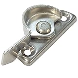 クマモト ステンレス6Sクレセント バネ入 左 受付 C-55B L