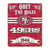 パーティー動物forty-ninersヴィンテージメタルサイン" Prod。タイプ:ファンショップ/ NFL「
