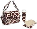 Kalencom Double Buckle Bag Giraffe-chocolate/Cream マザーズバッグ KC0002-05