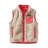 (パタゴニア)patagonia Baby Retro-X Vest 61035 Natural w/Indy Pink (NAIP) 3T