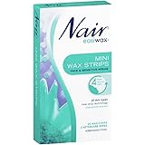 Nair Hair Remover Easiwax Mini Wax Strips, Pack of 20
