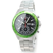 Amazon.co.jp: セイコー SEIKO パイロットクロノグラフ 腕時計