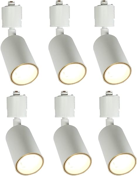 Spotlight, Duct Rail Spotlight, LED Integrated Lighting, Equivalent to 60W Type, For Duct Rails, LED Built-In Type, No Bulb Required, Angle Movement, Easy Installation, Living Room, Kitchen, - 1