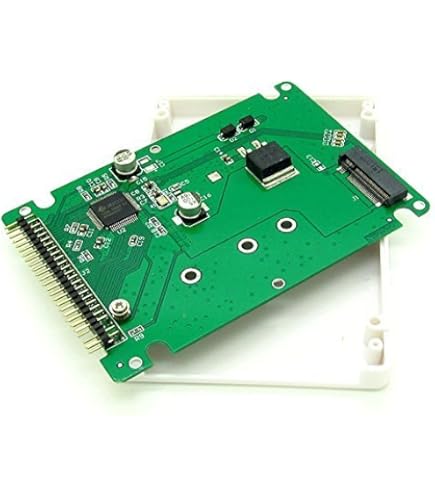 Amazon | ミニ7+15ピン（メス）SATA HDD SSD→2.5インチIDE