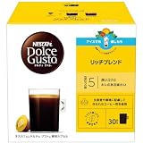 ネスカフェ ドルチェ グスト 専用カプセル リッチブレンド 30P,箱,レギュラーコーヒー,ブラックコーヒー,ポッド
