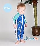 SwimZip (スイムジップ) 長袖ロンパー水着 Captain Kid (6-12ヶ月)