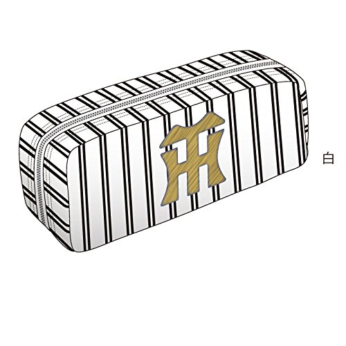 阪神タイガース　刺繍ペンポーチ（白）