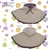 SOL E MAR/ソルエマール 防寒マント80cm ベビー・キッズ・子供服★女の子/女児/裏フリース/総ボア/リボンデ.フィットオール (カラー/IV)