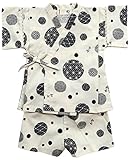 村信 麻柄 甚平スーツ 90cm オフ 71498 日本製