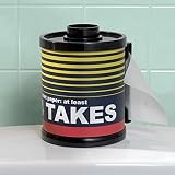 Bits and Pieces – 面白い映画デザインキャニスター保存とDispenseトイレペーパートイレペーパーホルダー – またはTissues – に簡単にマウント壁