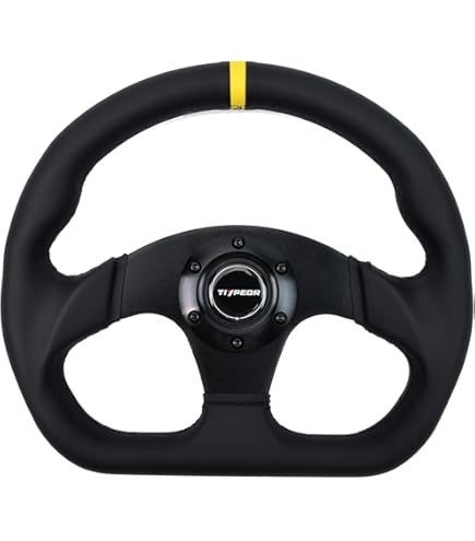 Amazon | LECARRA ステアリングホイール ハンドル ビレット アルミ