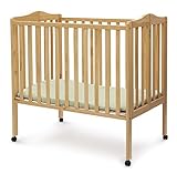 Delta Children Portable Mini Crib Natural [並行輸入品]