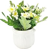 PLATA ( プラタ ) 造花 アンティーク フラワー 【 ホワイト 】 インテリア ディスプレイ YWX157WH