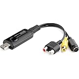 サンワダイレクト USB ビデオキャプチャー ビデオテープ デジタル化 Win/Mac対応 minidv ダビング Type-C変換アダプタ付き 400-MEDI039
