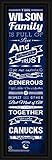 Vancouver Canucks – ファミリCheer Personalized Framed Print – カスタマイズNow – 公式ライセンス – Decade Awards – Prin