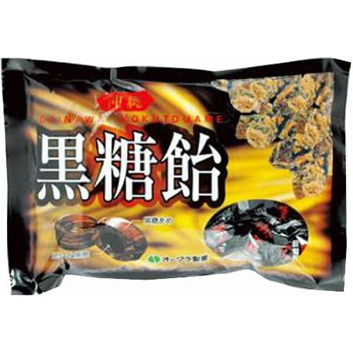 オークラ製菓 黒糖飴