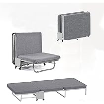 専用出品　折りたたみベッド シングル コンパクト 高反発ウレタン マットレス付 Amazon｜折りたたみベッド シングル ベッド 高反発マットレス