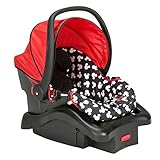 Disney Baby Mickey Mouse Light 'n Comfy Luxe Infant Car Seat, Mickey Silhouette by Disney [並行輸入品]