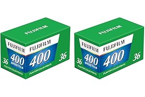 富士フイルム(FUJIFILM) 35mmカラーネガフイルム フジカラー ISO感度400 36枚撮 単品 135 400 EC 36EX1 (× 2)