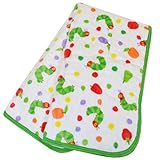 はらぺこあおむし 敷きパット フランネル ベビー布団 THE WORLD OF ERIC CARLE fo-eh1742 グリーン