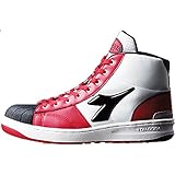 DIADORA/ディアドラユーティリティー/EMU/エミュー/プロテクティブスニーカー ハイカット サイズ：25．0cm カラー：レッド＋ブラック 品番：EM-321 [39039]