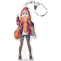 Amazon.co.jp: [azumaker] ゆるキャン△ アクリルキーホルダー 各務原